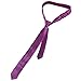 Allegra K Men's Classic Self-tied Solid Color Neckties Skinny Wedding Party Work Neck Tie Medium Violet