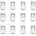 Glass Mason Jar with Lid and Band, Wide Mouth, 32 Ounce, (12Count)