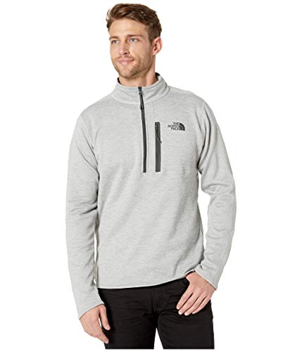 The North Face Men's Canyonlands Half Zip, TNF Light Grey Heather, L