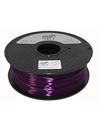 COLORME3D   Filamento para impresora 3D, color morado, 2.2 lbs, fabricado en los Estados Unidos, 0.069 in +   0.002 in, precisión, púrpura