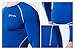 TSLA CLSX Men's UPF 50+ Long Sleeve Compression Shirts, Athletic Workout Shirt, Water Sports Rash Guard, Zero Top Blue, Large