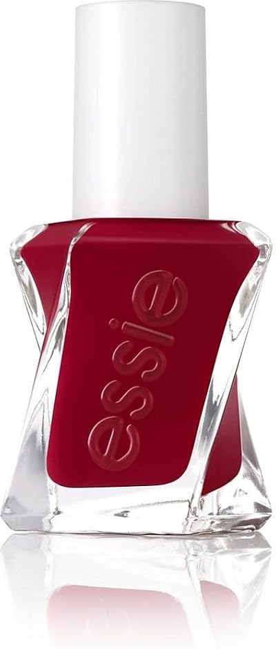 Essie Gel Couture Burgundy Red Nail Polish 345 Bubbles 13.5ml No UV Lamp