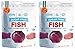 Candy People Sugar-Free Fish Swedish Gummy Candy 4 Ounce – Gluten-Free, Gelatin-Free, and Fat-Free (Pack of 2)