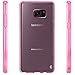 Note 7 Case, LK Ultra [Slim Thin] Scratch Resistant TPU Gel Rubber Soft Skin Silicone Protective Case Cover for Samsung Galaxy Note 7 (Hot Pink)