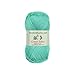 JubileeYarn Cotton Select Yarn - Sport Weight - 50g/Skein - Caribbean Green - 4 Skeins