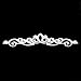 Hongxin Crown Lace Metal Cutting Dies Embossing Die Cuts Scrapbooking Dies Metal Cut For Card Album Decoration Flower Crown For Card New Year Present DIY Wedding Valentine's Greeting Card