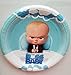 Baby Bossy Party Plates Cake Birthday Supplies Blue Decoration Movie - 10 PC