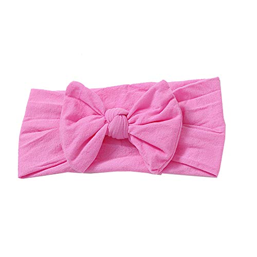 image for Prohouse Super Stretchy Knot Nylon Baby Headbands For Newborn Baby Gir