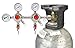 Dual System 2 Stage CO2 Pressure Regulator For Draft Beer Regulators and Kombucha Set Ups. Connect 2 Systems to 1 Tank. CGA-320 Connection