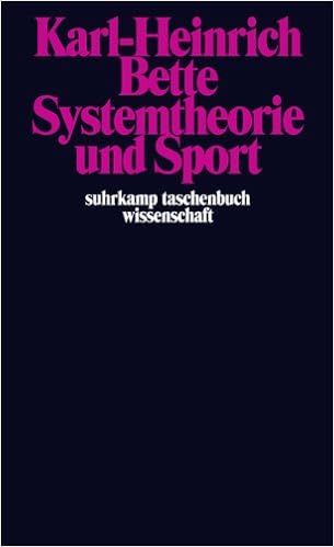 Systemtheorie Und Sport Suhrkamp Taschenbuch Wissenschaft Amazon De Karl Heinrich Bette Bucher