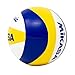 Mikasa D35 Mini FIVB Game Volleyball Blue/Yellow/White, 1.5