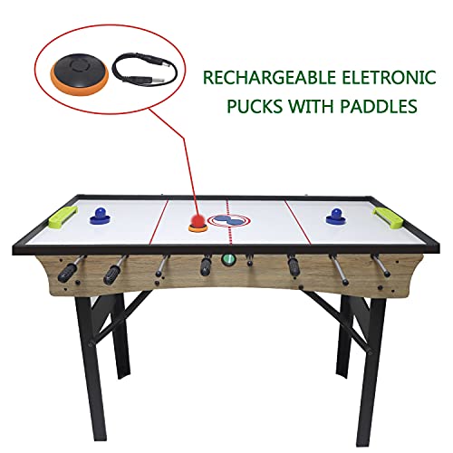 7in1 Foosball Table Foldable Multi Game Table with Air Hockey