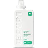 Loaded Laundry Detergent, Luxury Cologne & Perfume Scented | 50 Loads | Coconut & Palm | Skin-Friendly & Plant-Based | Made in USA | 32 oz