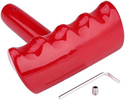 Gear Knob, T-Handle Shape Car Gear Shift Lever Knob Head Shifter for Jeep Dodge Charger Challenger(Red): Home Improvement