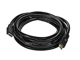 Monoprice Commercial Series Premium 10ft 24AWG CL2 High Speed HDMI Cable Male to Female Extension - Black