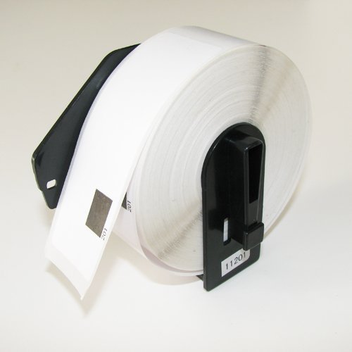 4PK Brother Compatible DK1201 Die-Cut Address Paper Label w/1 Reusable Cartridge for Brother QL-500 QL-550 QL-570 QL-580N QL-650TD QL-700 QL-710W QL-720NW QL-1050 QL-1050N QL-1060N QL Printer