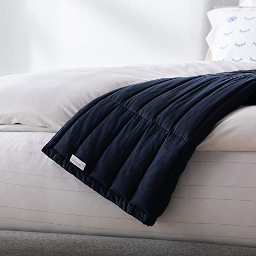 Casper Sleep 951000208003 Weighted Blanket, 20 pounds, Indigo