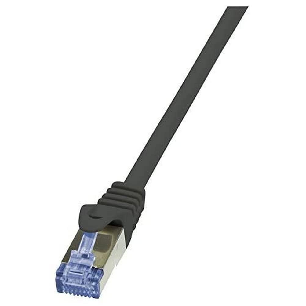 LogiLink CQ3063S Cat.6A 10G S/FTP PIMF PrimeLine Cat 6 Ethernet Cable, 3 Meter Length, Black