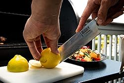 BUBBA Kitchen Series 7" Santoku Knife, an