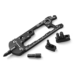 Maarten Bike Multitool, 20 in 1 Black EDC Outdoor
