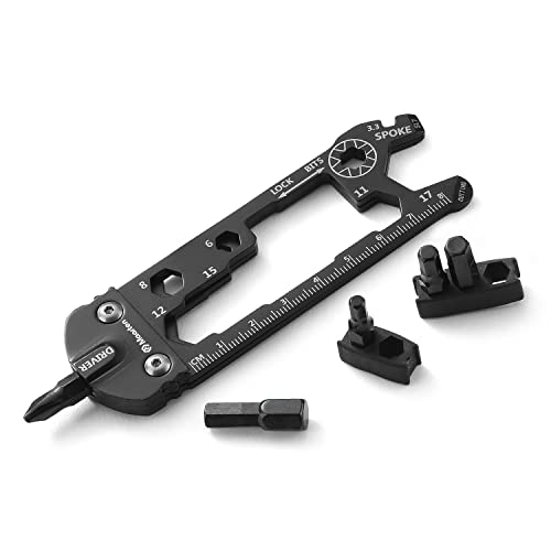 Maarten Bike Multitool, 20 in 1 Black EDC Outdoor