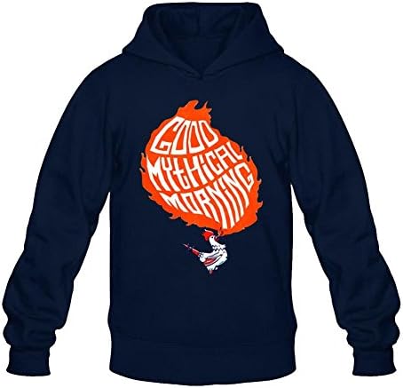 Custom Men's Good Mythical Morning Printed Sweatshirt Pullover Hoodie
