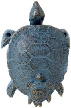 Sprinkles Gifts Sea Turtle Turtles Cast Iron Metal Verdigris green blue Door Knocker