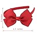 7Rainbows Cute Royal Blue Bow Headband for Girls Toddlers.
