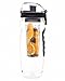 InfusionH2O HOLIDAY SALE - #1 Fruit Infused Water Bottle - Large 32 Oz - Black (More Color Options)