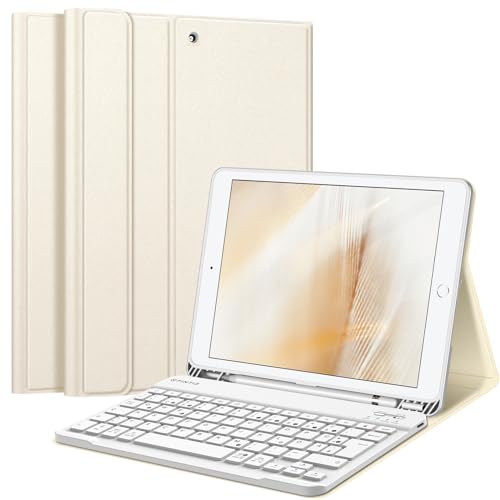 FINTIE Tastatur Hülle für iPad 10.2 Zoll (9/8/7 Generation, 2021/2020/2019)