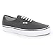 VANS AUTHENTIC PEWTER BLACK MEN'S SHOES