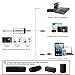 HOTEC 25 Channel UHF Handheld Wireless Microphone with Mini Portable Receiver 1/4