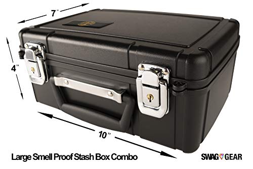 Algopix Similar Product 7 - Large Stash Box Combo with Lock 