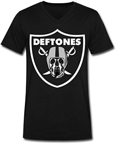 SR BIG boy's Deftones logo men's t shirt Black XXL
