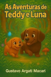 Livro As Aventuras de Luna e Teddy