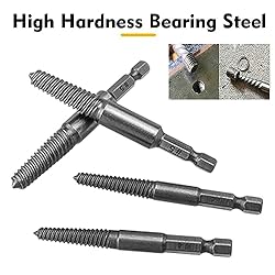 Bestgle 10pcs Screw Extractor Set, 1/4" Hex Shank
