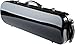 The String Centre Fiberglass Oblong Violin Case 4/4 Black