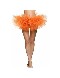 Falda de ballet clásica de tul con 6 capas de tutú