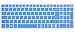 Keyboard Skin for Aspire E 15 E5-575 E5-576G E5-574G E5-573G ES15 ES1-572 / Aspire E 17 E5-772G / Aspire V15 V17 VN7-592G VN7-792G F15 F5-571 F5-573G / Aspire 3 A315 / Aspire 7 A715, Blue