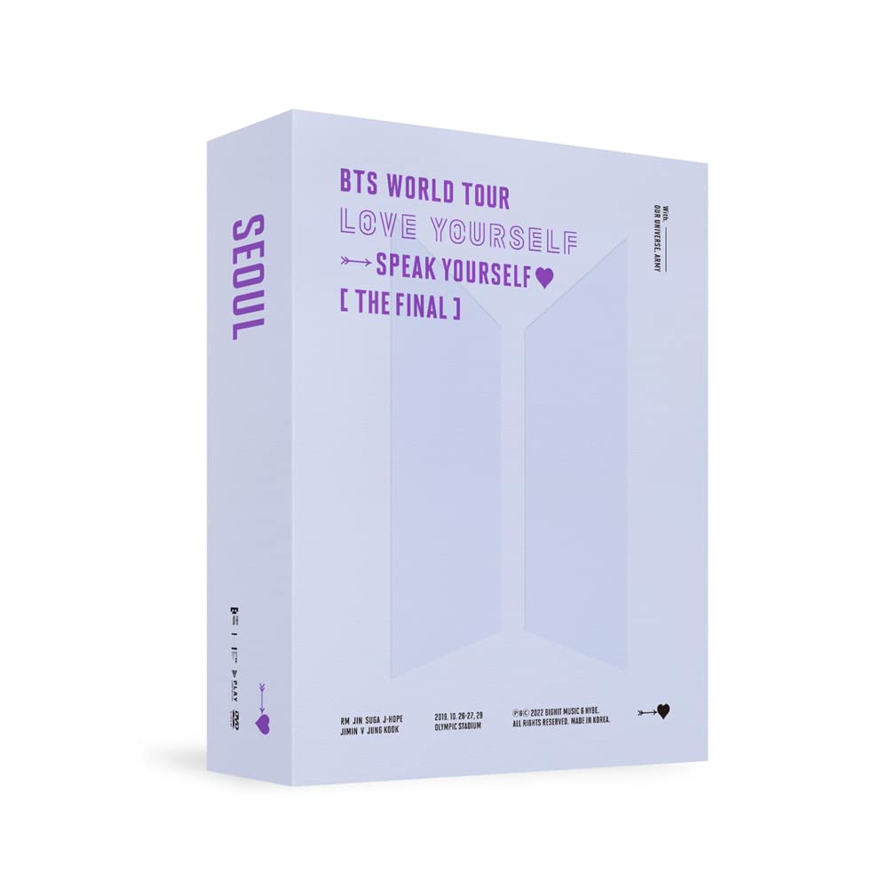 ミュージック BTS SPEAK YOURSELF THE FINAL Mua BTS WORLD TOUR 'LOVE YOURSELF : SPEAK YOURSELF' [THE FINAL
