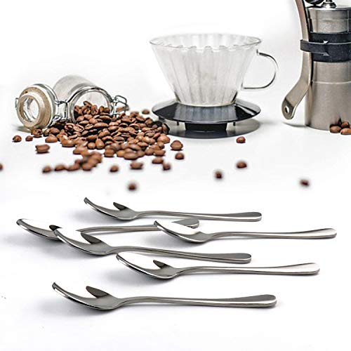 Tea Spoons Set of 6, Elegant Life Good Stainless Steel Teaspoon, Coffee Spoon, Mirrored Finish, Dishwasher Safe, 5.5 Inches (silver). - Thumbnail 4