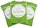 EXTRA STICKY Baby Disposable Placemats - Simply Natural Babies - 3 Packs of 20 - Table Topper