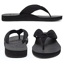 EQUICK Women's Flip Flops Arch Support Yago Mat