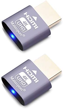 FUERAN HDMI Dummy Plug Headless Ghost Display Emulator Premium Alüminyum PC (Fit