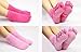 BLKWHT 4 Pairs Cotton Yoga Socks with Non Slip Grips Pilates Socks, Barre, Five fingers Full Toe Ankle High Breathable comfortable Stretchable ( Black Purple Pink Gray)