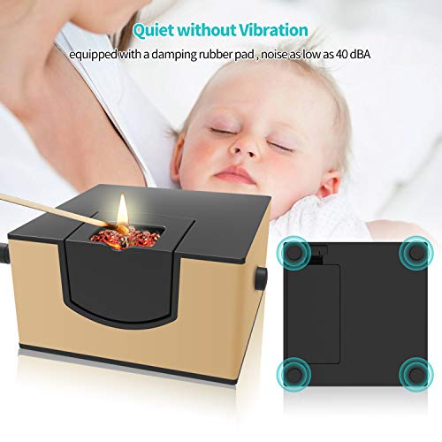 Wancle Smoking Gun Food Smoker Infusion Smoker for Sous Vide Meat Grill BBQ Golden