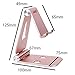 iMagitek Multi-Angle Portable Stand Compatible with iPad Pro/iPad Pro 9.7, iPad Air, iPad Mini, iPhone and Other Smartphones or Tablets - Rose Gold