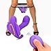 TTLOVe Heating Wearable Panty Vibrator G Spot Clitoral Stimulator Massager with Wireless Remote Control 7 Speed Vibration Silicone USB Rechargeable Vibrating Eggs Whisper Sex Toys for Women
