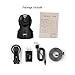 Wireless Indoor Security Camera, Fsmart Wifi Surveillance IP Camera Monitor with Night Vision Motion Detection Two Way Audio  (Black)