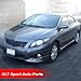 LT Sport Custom Fit 09-13 Toyota Corolla JDM Style Window Visor Deflector Mugen